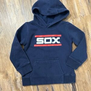 SO Kids Navy Hoodie with Red & White SOX Logo